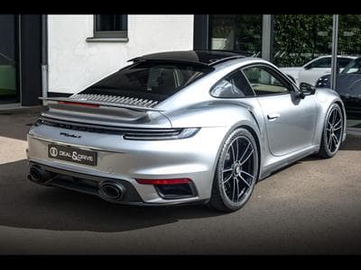 Porsche 911 .1 911 TURBO S COUPE PDK – GT-SILVER – IMMAT FR. - PORSCHE A (2020) - Foto 6