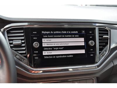 VW T-Roc 1.5 TSI Sport DSG CUIR ACC LANE SIDE GPS CAM 1° MAIN (2020) - Foto 12