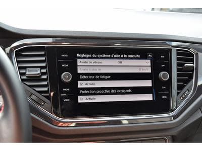 VW T-Roc 1.5 TSI Sport DSG CUIR ACC LANE SIDE GPS CAM 1° MAIN (2020) - Foto 13