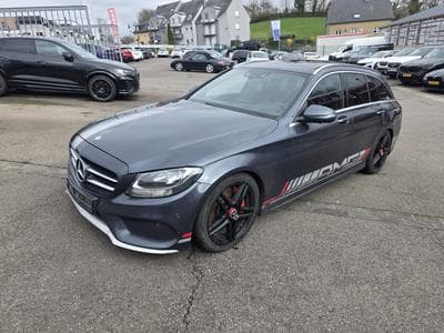 Mercedes C 250 D T 4MATIC AMG LINE HEAD UP PANO CUIR NAVI (2016) - Foto 2