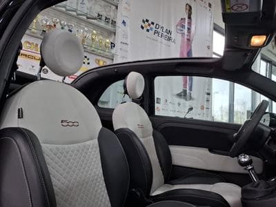 Fiat 500 CABRIO, Dolce Vita,1.0 Hybrid 70, 1 HAND, NAVI, CUIR,ALU 15' (2020) - Foto 10
