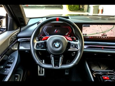 BMW M5 TOURING (G99) – BMW INDIVIDUAL NOIR GRIS – PPF – IMMAT FR. - (2025) - Foto 10