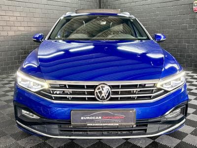 VW Passat Variant SW 2.0 TDI R-Line DSG *IQ.LIGHT *PANO* CUIR *360°* A (2020) - Photo 2