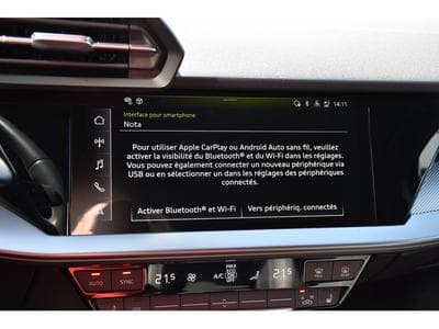 Audi A3 Limousine 30 TDI S-Line S-Tronic CUIR GPS B&O PARK 1° MAIN (2023) - Photo 13