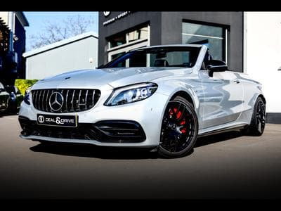 Mercedes C 63 AMG S AMG CABRIOLET (510 CH) – PACK NIGHT - IRIDIUM-SILBER (2020) - Photo 1
