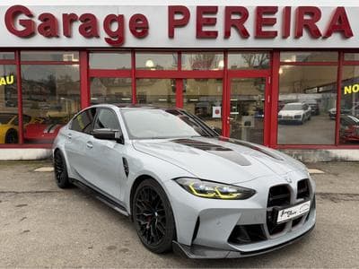 BMW M3 CS LIMOUSINE CARBON HARMAN KARDON CUIR NAVI 1 HAND (2023) - Photo 1