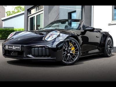Porsche 911 (992.2) TURBO S 3.6 CABRIOLET PDK (711 CH) – TIEFSCHWARZMETA (2026) - Foto 1