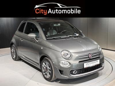 Fiat 500 1.2i BOITE AUTO GPS BLUETOOTH TOIT PANO (2017) - Photo 1