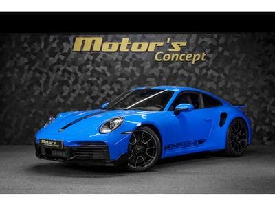 Porsche 911 992.1 Turbo S Coupé PDK - SHARK BLUE - KIT Aéro (2022) - Photo 1