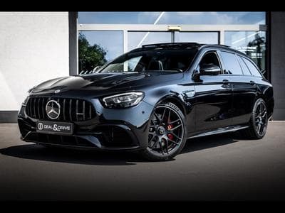 Mercedes E 63 AMG S T-MODELL (612 CH) - CARBON PACKAGE - OBSIDIAN BLACK METALL (2023) - Photo 1