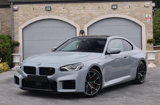 BMW M2 M2 G87 3.0 460 ch BVA – Brooklyn Grey Metallic – Toit carbon (2024) - Photo 1