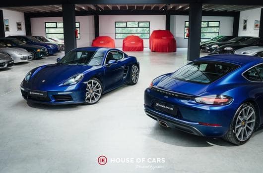Porsche Cayman 718 Cayman PDK 2020 - Gentian Blue Met. - 1st paint (2019) - Photo 1
