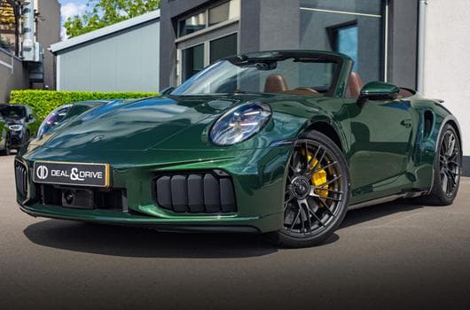 Porsche 911 .2 911 TURBO S 3.6 CABRIOLET PDK (711 CH) - OAK GREEN METALL (2026) - Photo 4