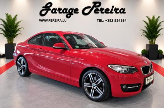 BMW 218 i SPORTLINE COUPE AUTO LED NAVI 1 HAND (2015) - Photo 1