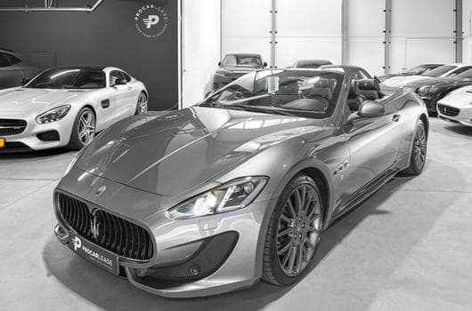 Maserati GranCabrio Maserati GranCabrio Sport 4.7 V8  - Gris métallisé - Cuir - (2014) - Photo 4