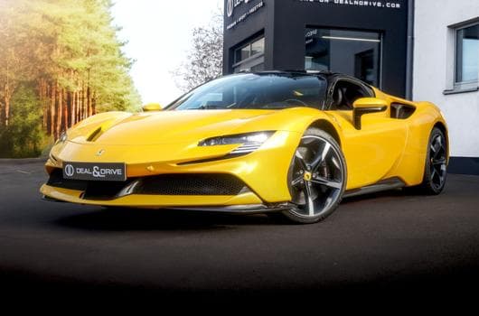 Ferrari SF90 STRADALE GIALLO 3 STRATO CARBON BLEU (2022) - Photo 1