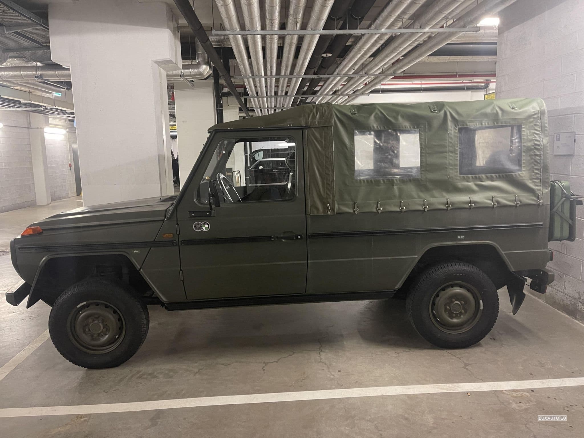 Mercedes G 230 230GE  Automatik - Lang - Cabrio - 8 sitze - Army Oldtimer T (1990) - Photo 3
