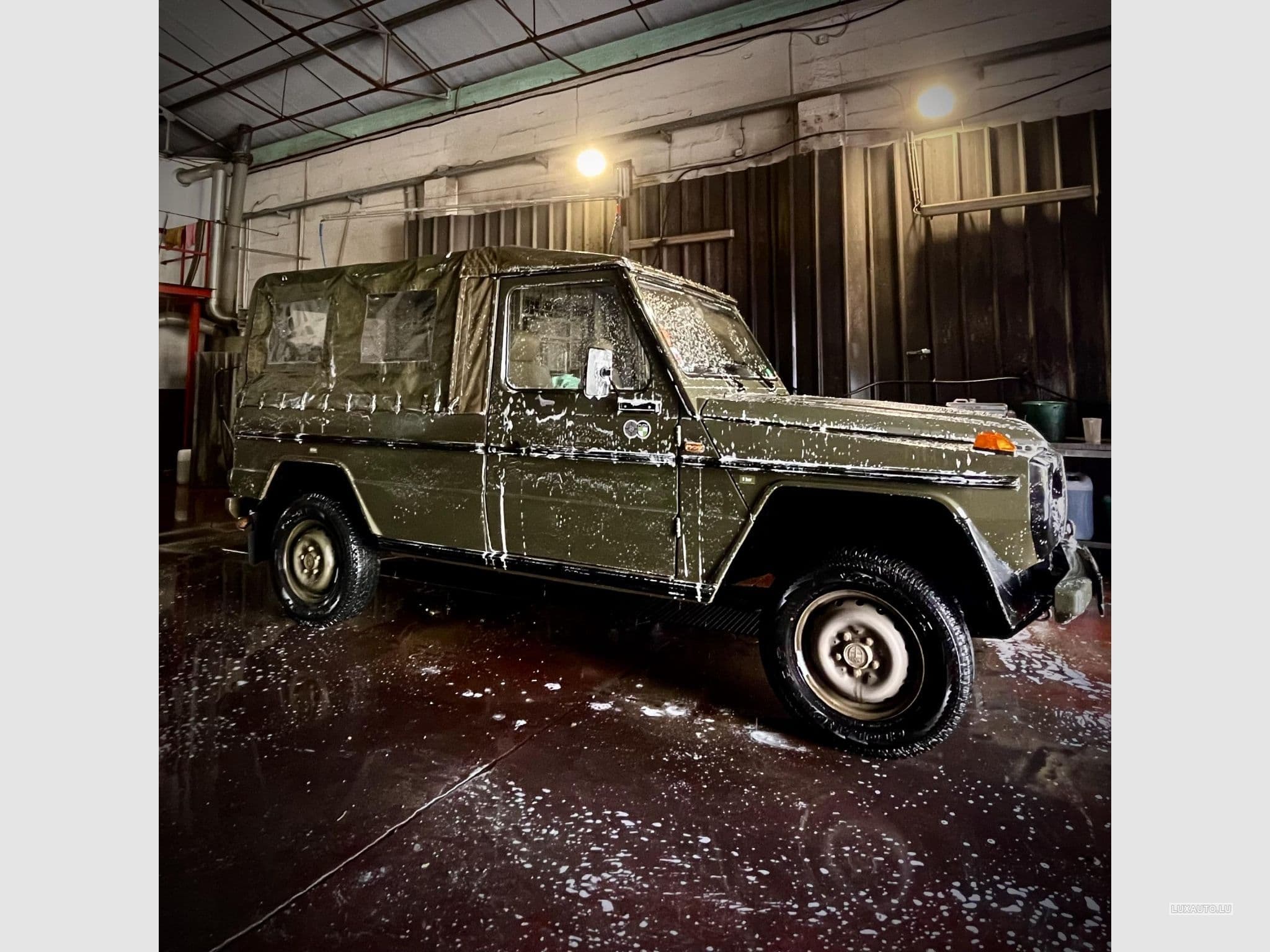 Mercedes G 230 230GE  Automatik - Lang - Cabrio - 8 sitze - Army Oldtimer T (1990) - Photo 8