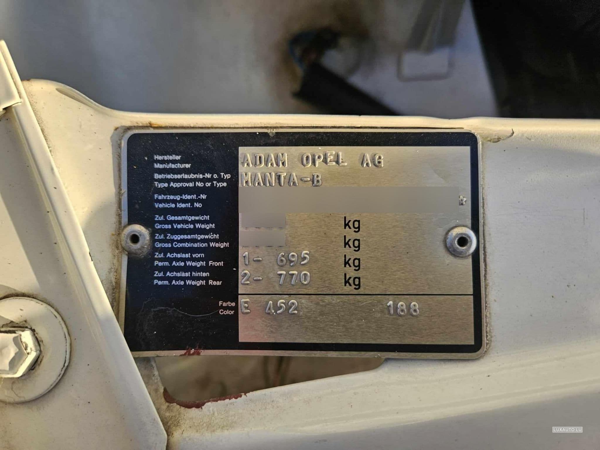 Opel Manta i200 Irmscher (1984) - Photo 7