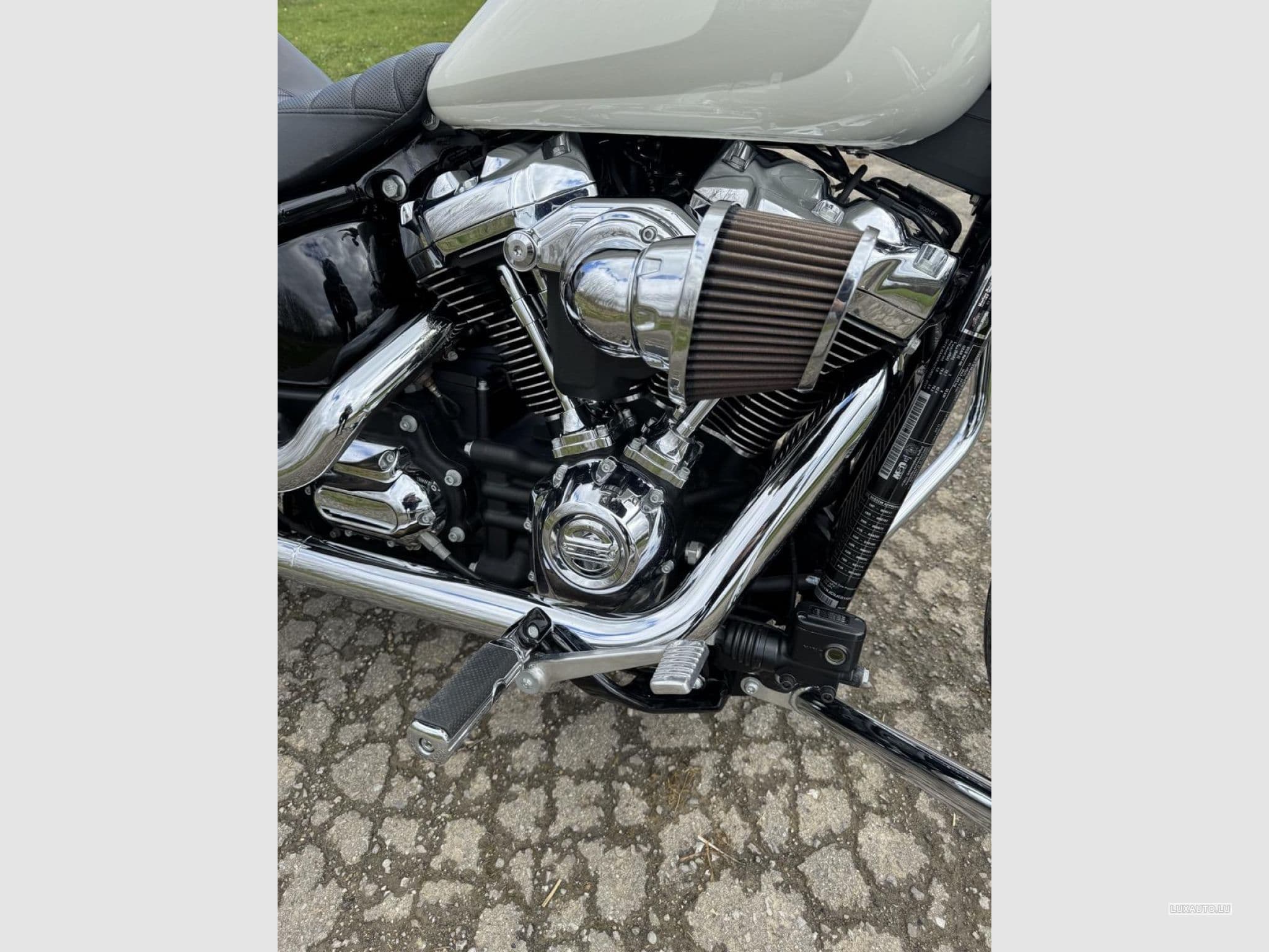 Harley-Davidson Low Rider FXLR - 1 propriétaire - Full Chrome - Full option (2018) - Foto 5