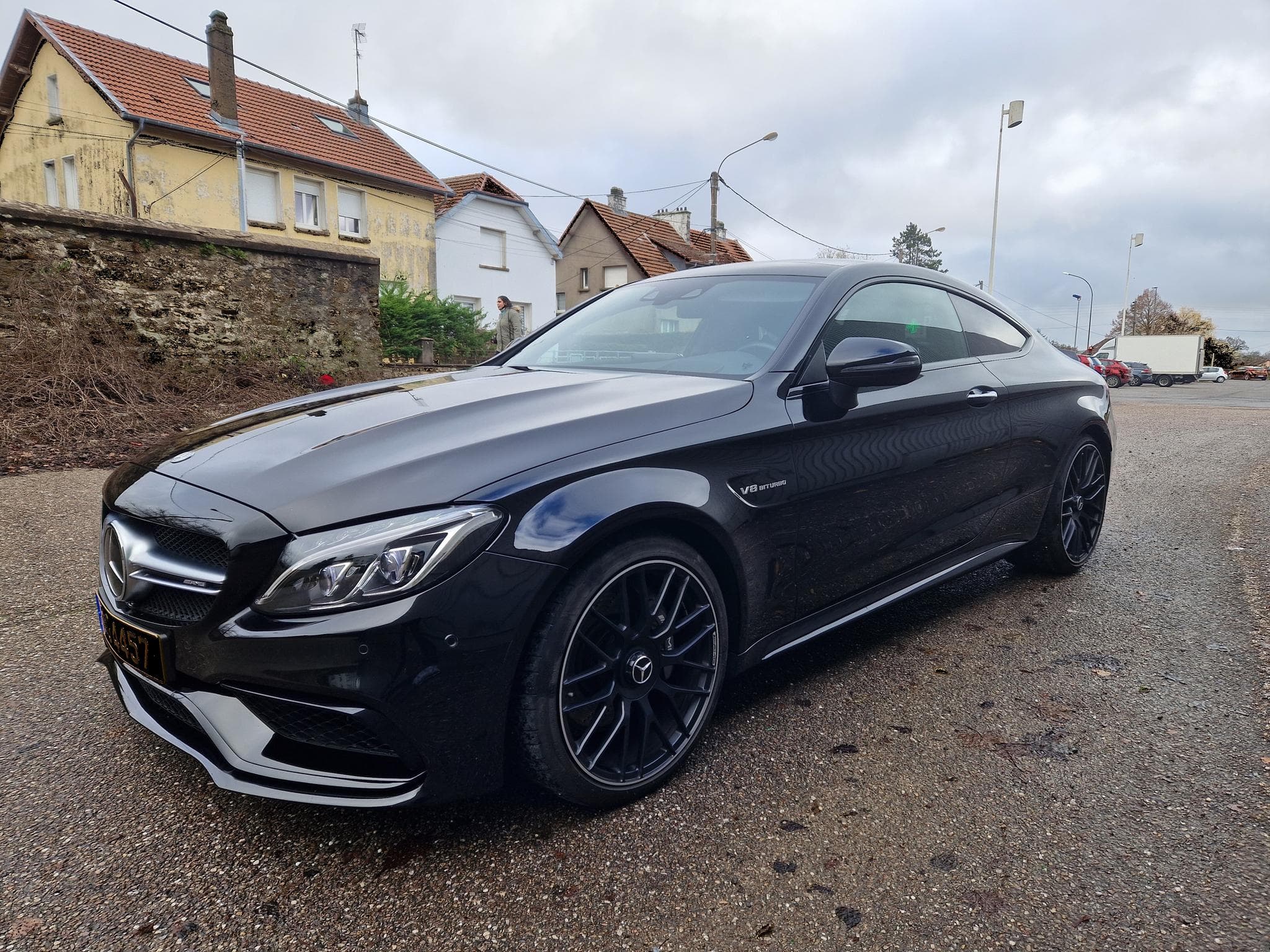 Mercedes C 63 AMG coupé C205, 476ch, 4.0 V8 bi-turbo, full black, speedshift 7 (2017) - Foto 6