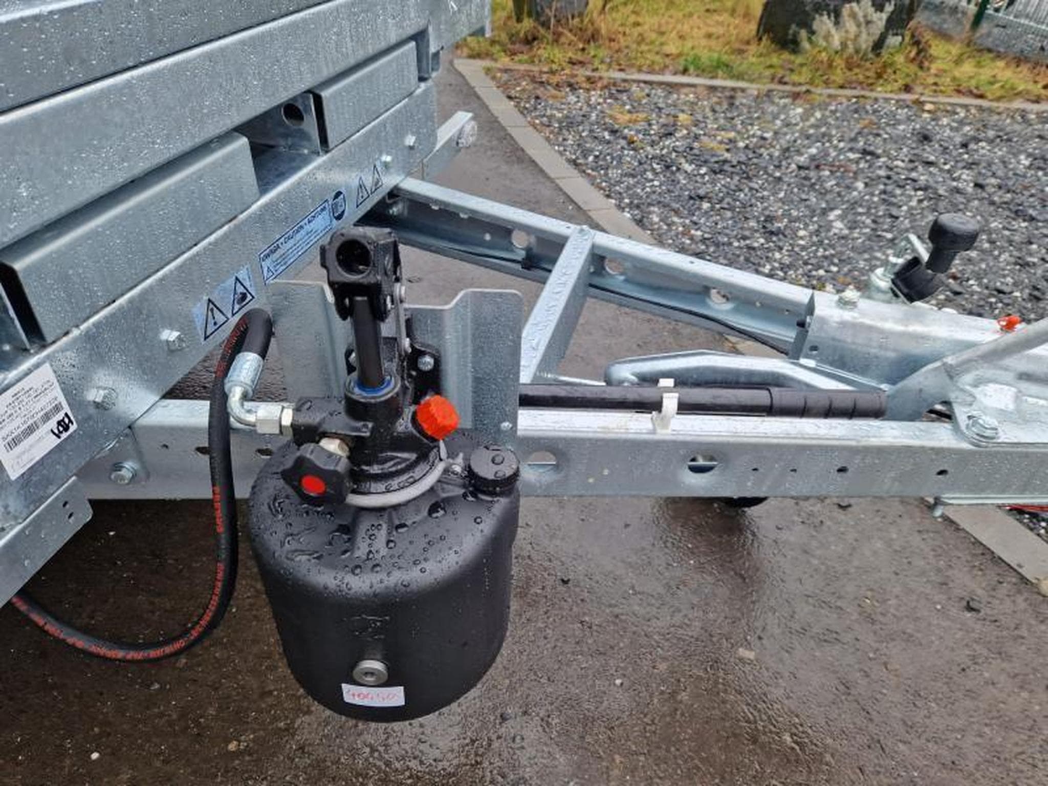 Remorque Simple Essieu Remorque basculante simple essieu 785KG (2025) - Foto 4