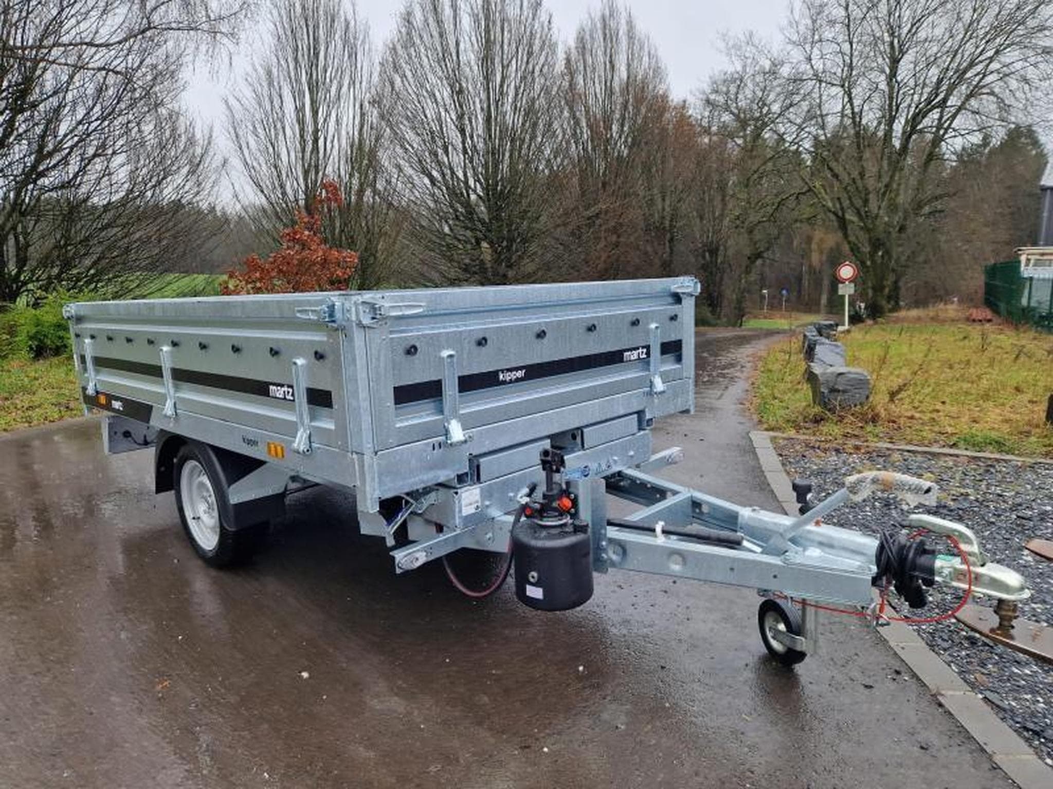 Remorque Simple Essieu Remorque basculante simple essieu 785KG (2025) - Foto 5