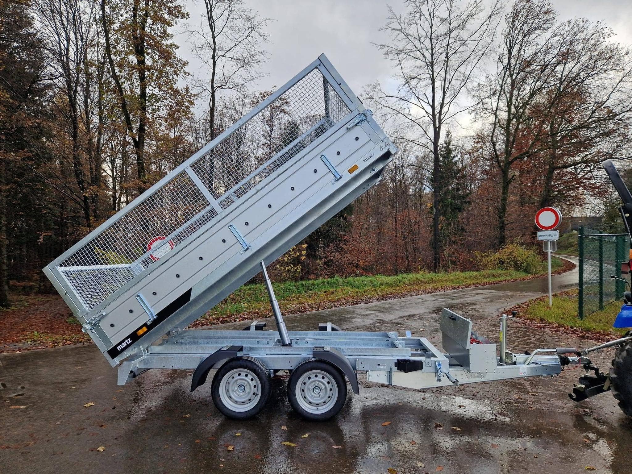 Remorque Double Essieux Martz Kipper - Benne 2.7T (2025) - Foto 10