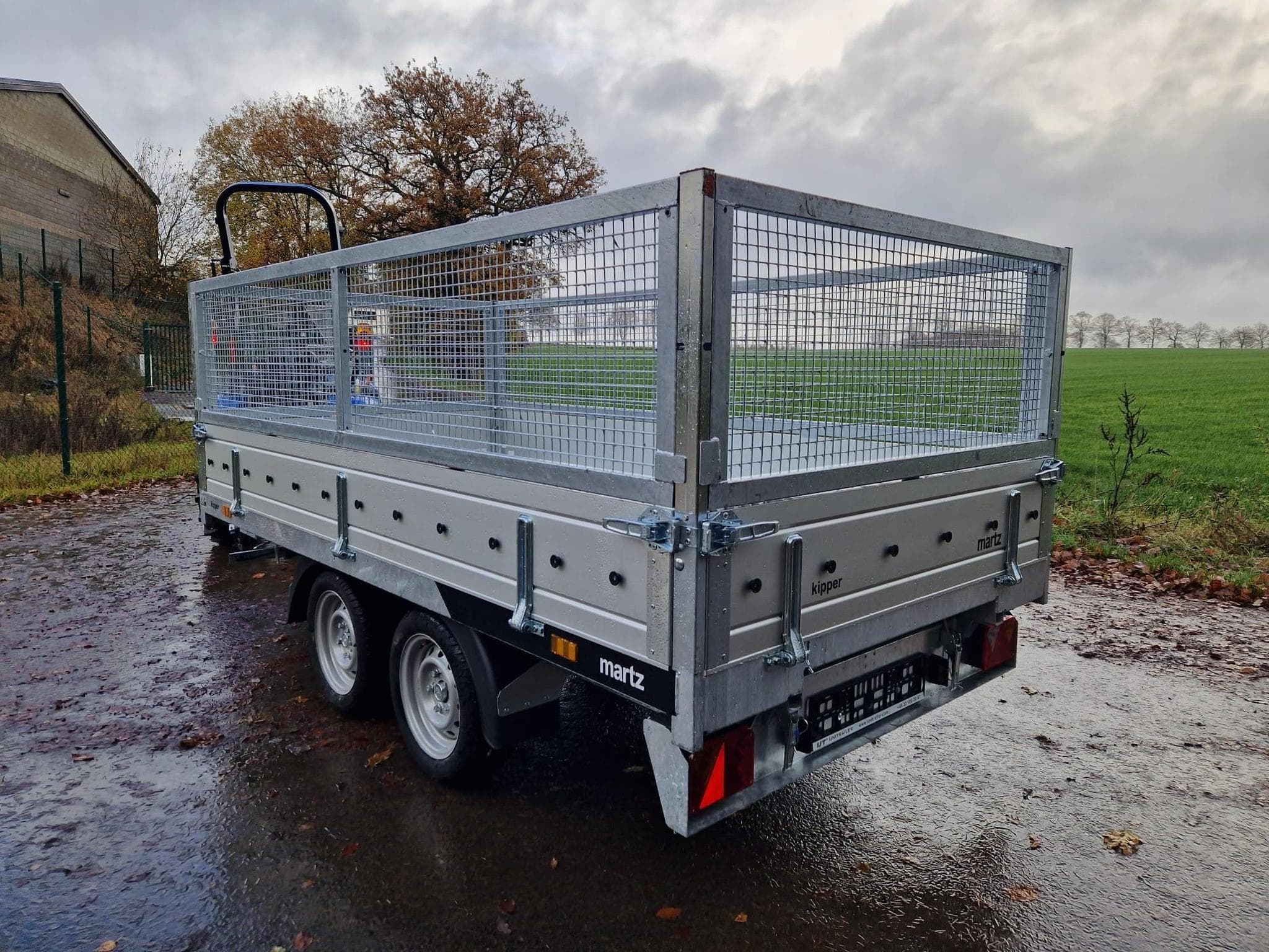 Remorque Double Essieux Martz Kipper - Benne 2.7T (2025) - Foto 3