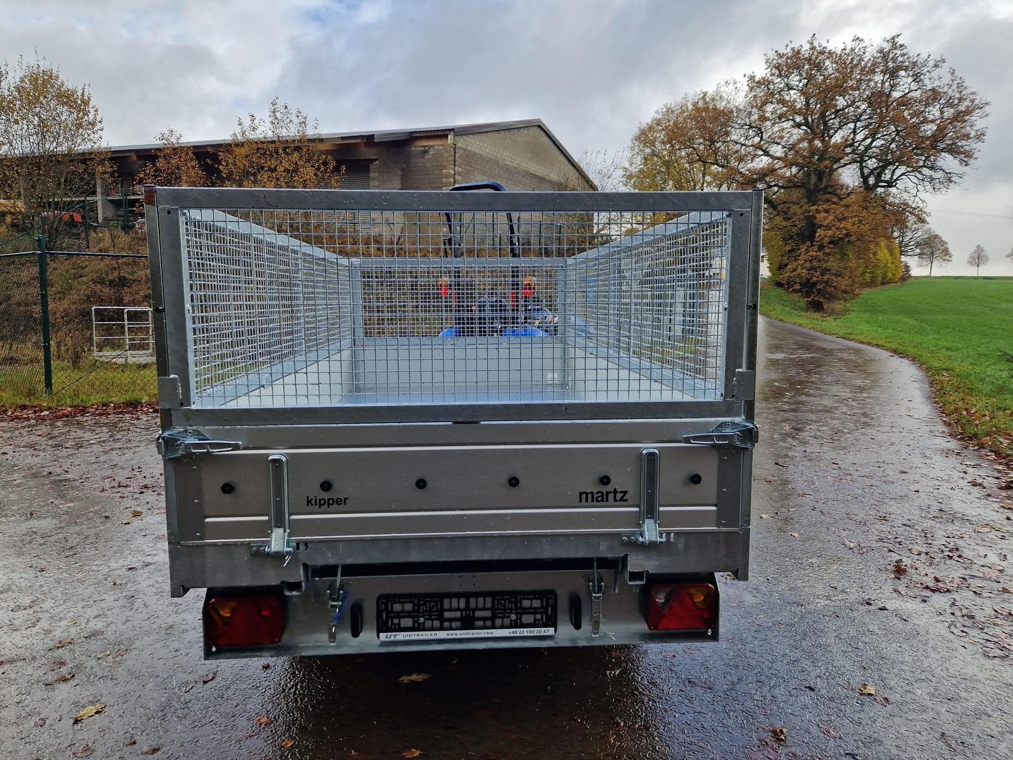 Remorque Double Essieux Martz Kipper - Benne 2.7T (2025) - Foto 4