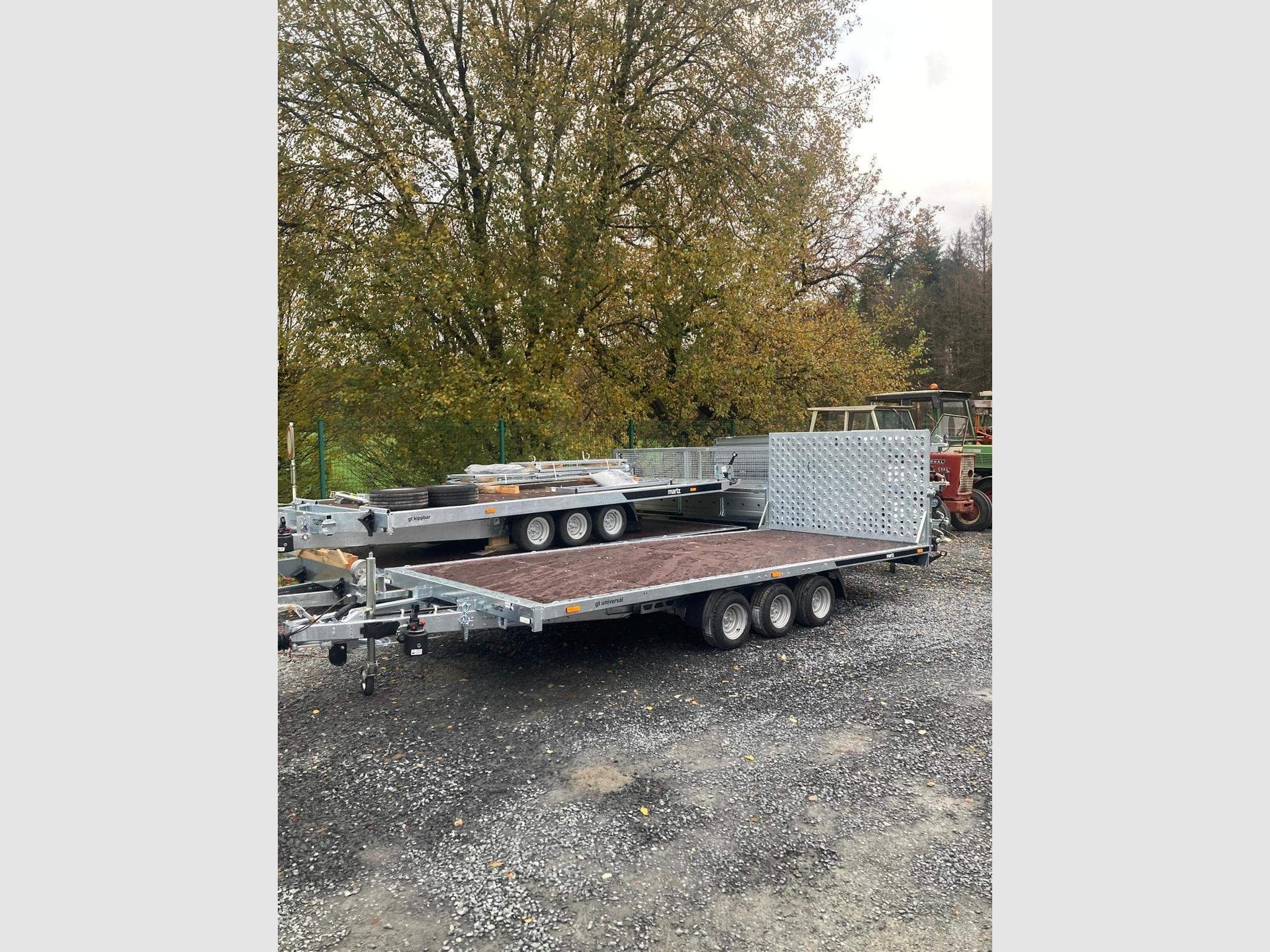 Remorque Porte-Voiture Plateau Martz Universal 5Metre (1970) - Foto 1