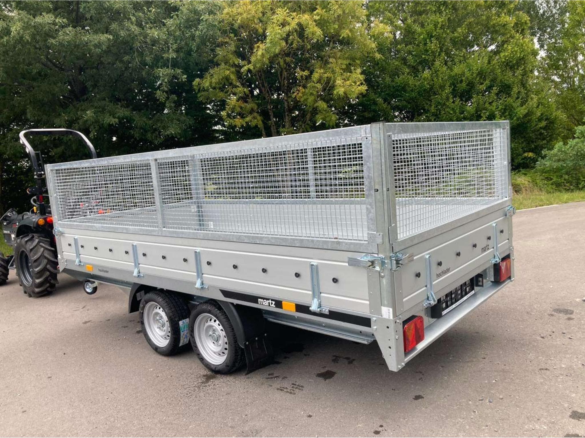 Remorque Double Essieux Remorque Martz Hochlader 360 2T7 (1970) - Foto 3