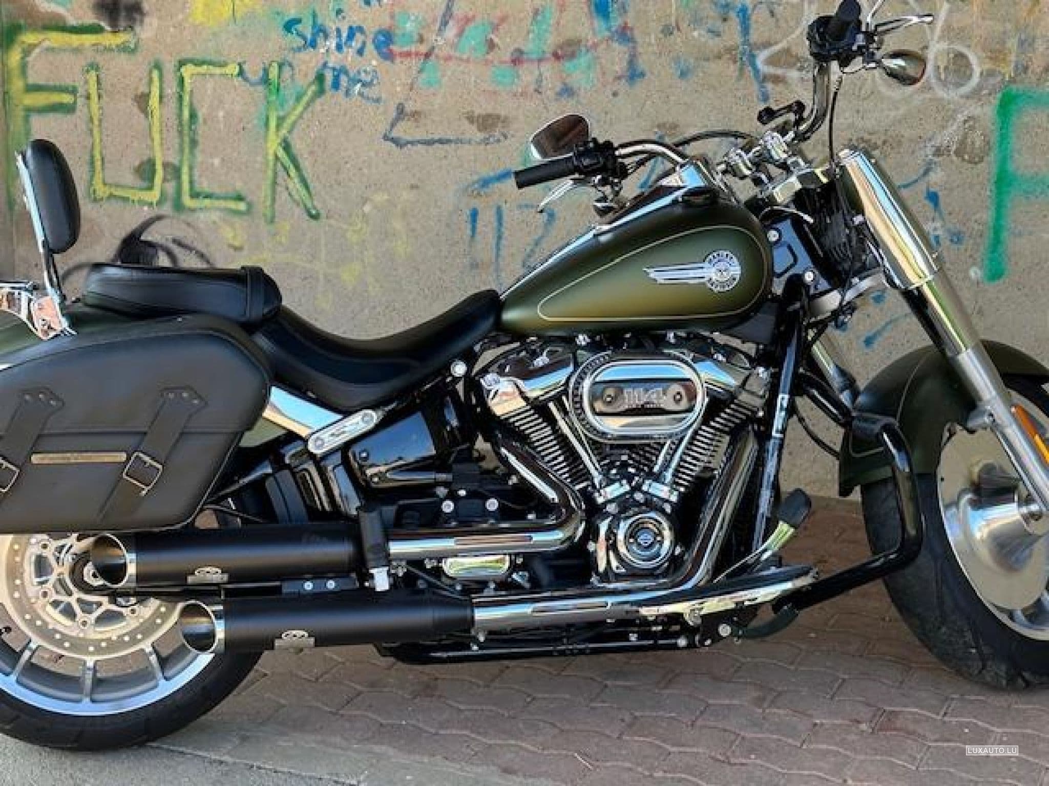 Harley-Davidson Fat Boy vert (2022) - Foto 7