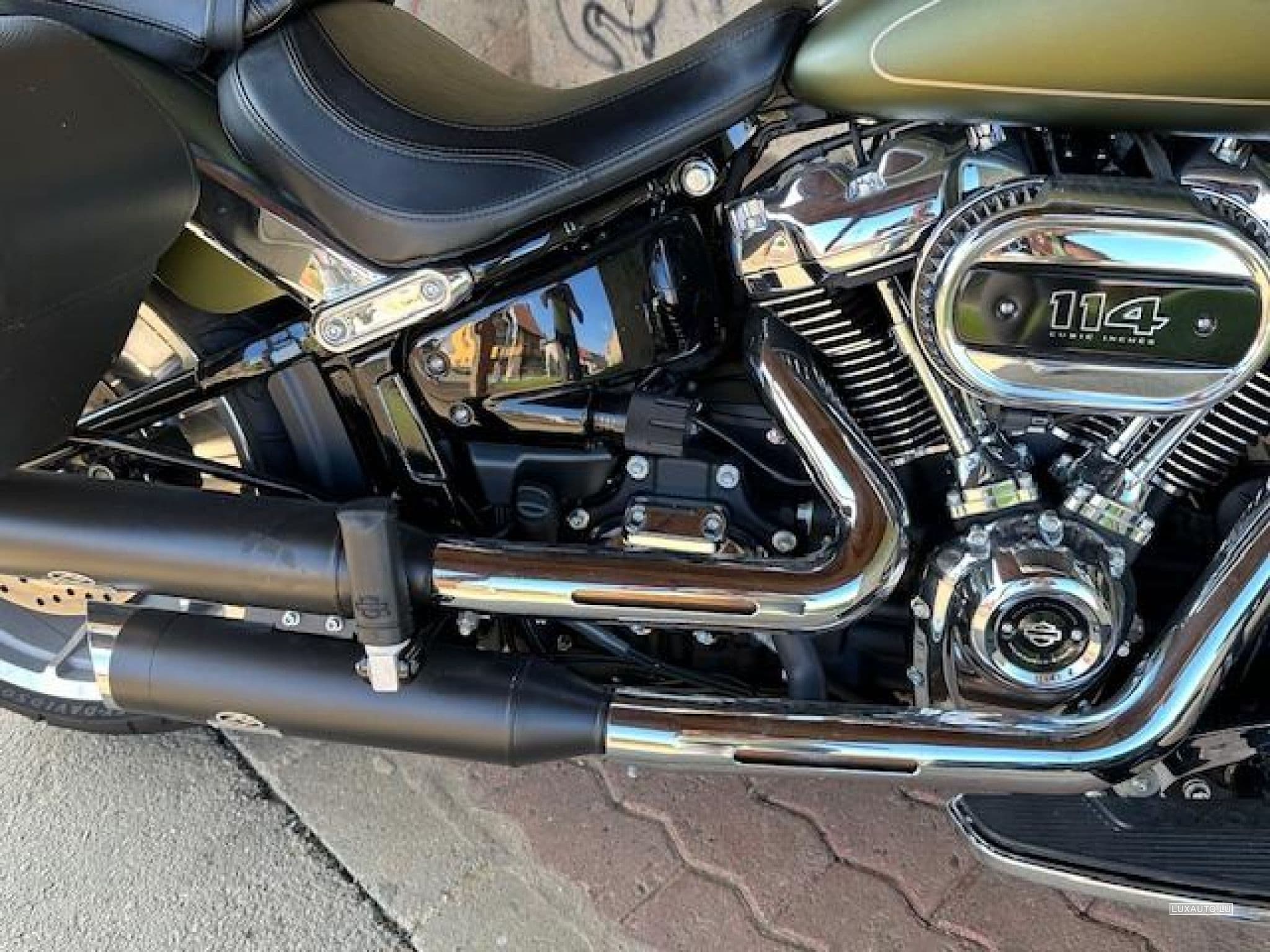 Harley-Davidson Fat Boy vert (2022) - Foto 8