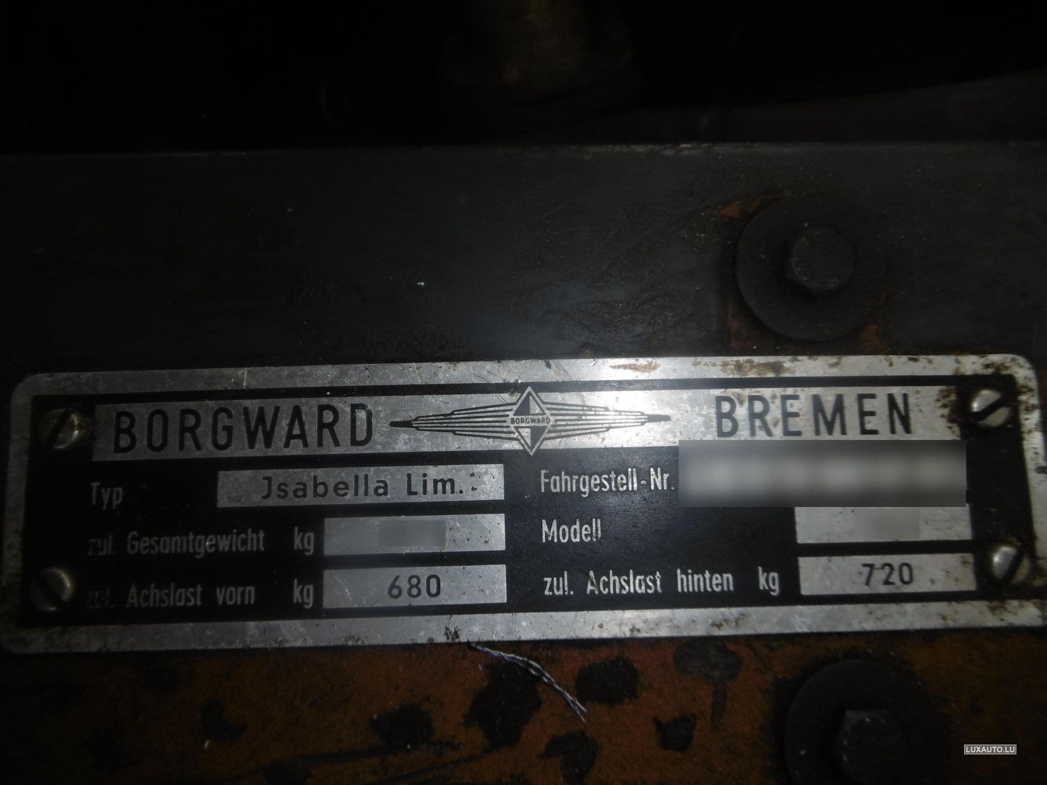 Borgward BX5 Isabella Limo (1970) - Foto 8