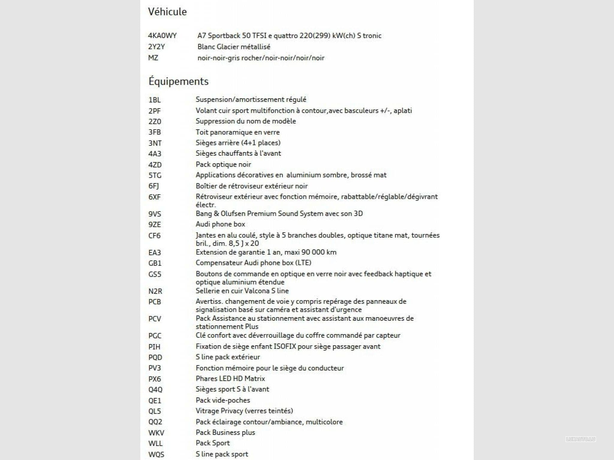 Audi A7 A7 Sportback 50 TFSI e quattro 220(299) kW(ch) 5 tronic (2021) - Foto 5