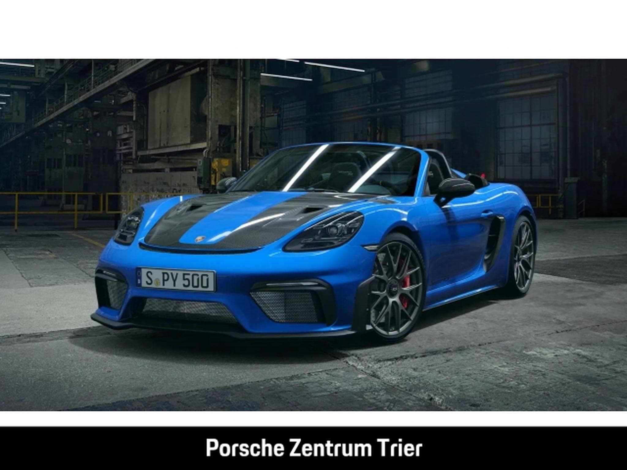 Porsche Boxster RS Weissach-Paket Liftsystem-VA (2025) - Photo 1