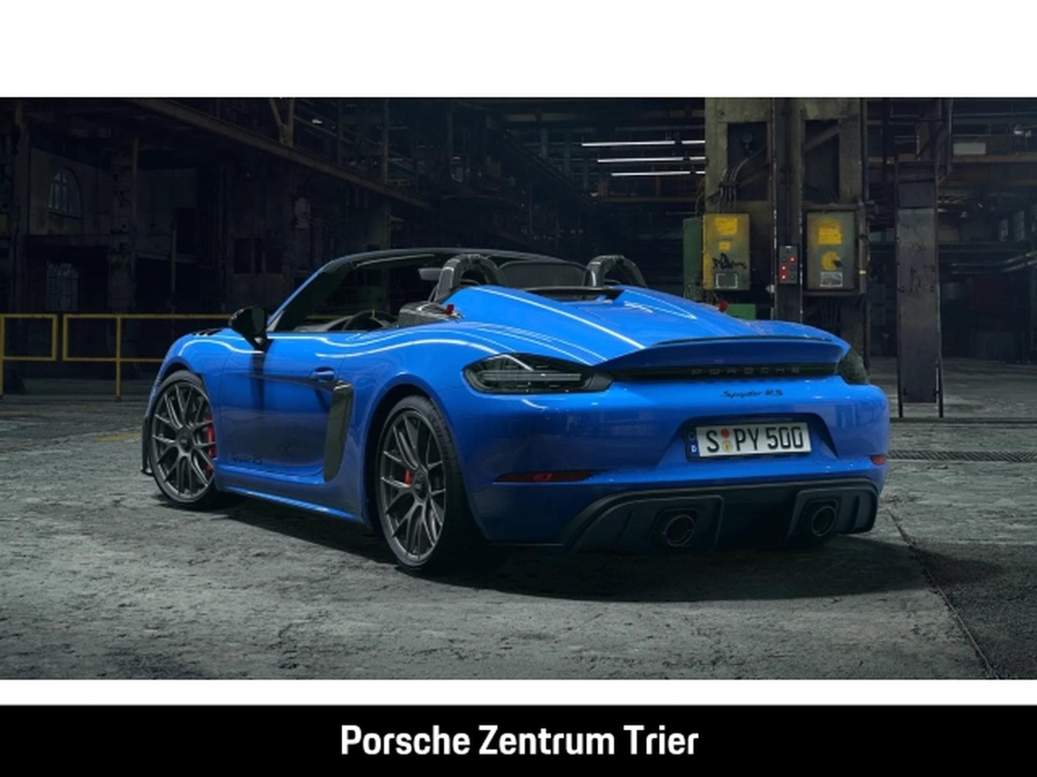 Porsche Boxster RS Weissach-Paket Liftsystem-VA (2025) - Photo 3