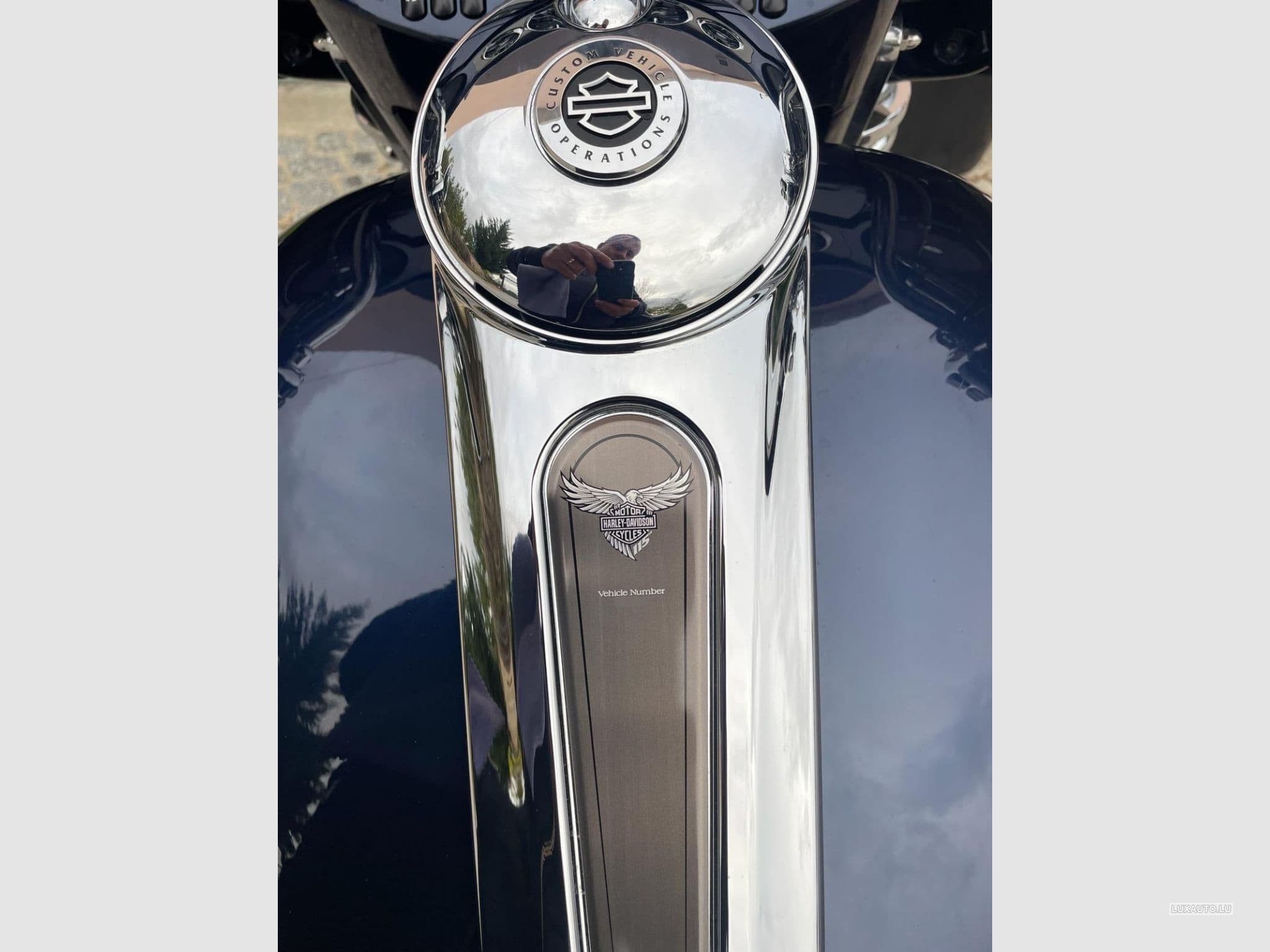 Harley-Davidson FLH Moto semi nova de garagem, com muito pouco uso, com apenas 1 (2018) - Foto 3