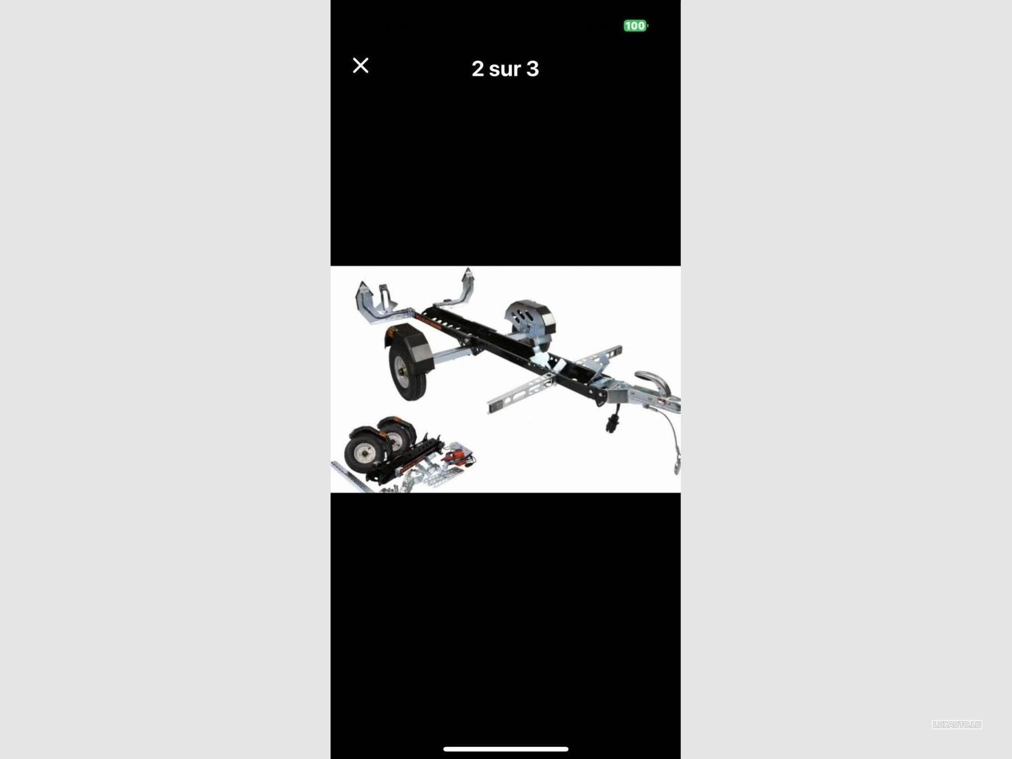 Remorque Porte-Moto (2021) - Photo 3