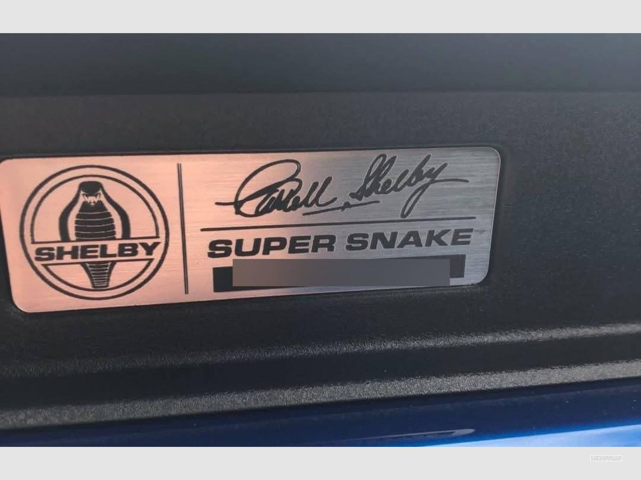 Ford Mustang FORD MUSTANG SHELBY SUPERSNAKE 50TH ANNIVERSARY 5.0 V8 716CH (2018) - Foto 11