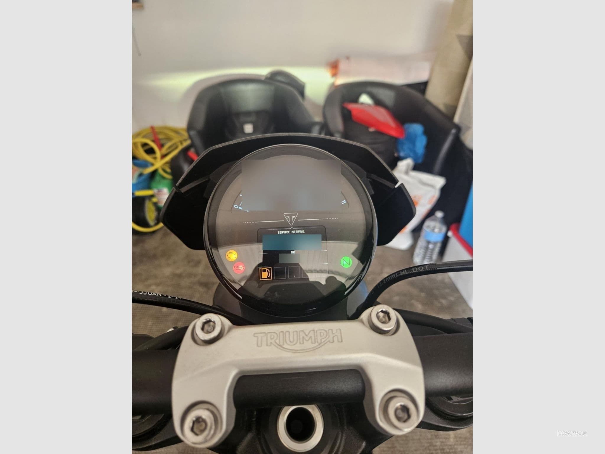 Triumph Trident Quick shifter, Heated grips, Bugspoiler, Engine guard, Bluet (2021) - Photo 3