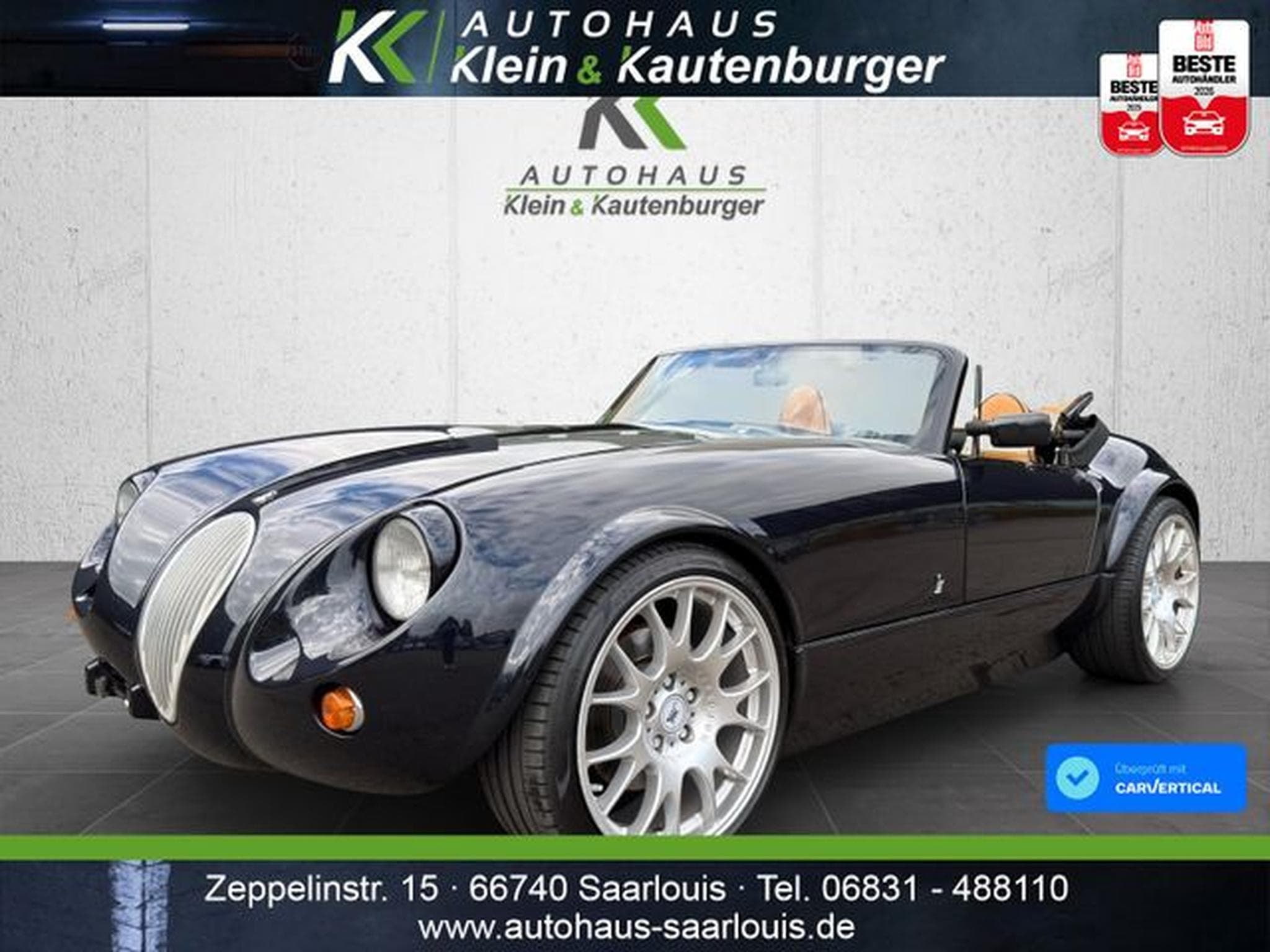 Wiesmann MF3 MF 3 ROADSTER / GUTACHTEN NOTE 2 / (2002) - Photo 1
