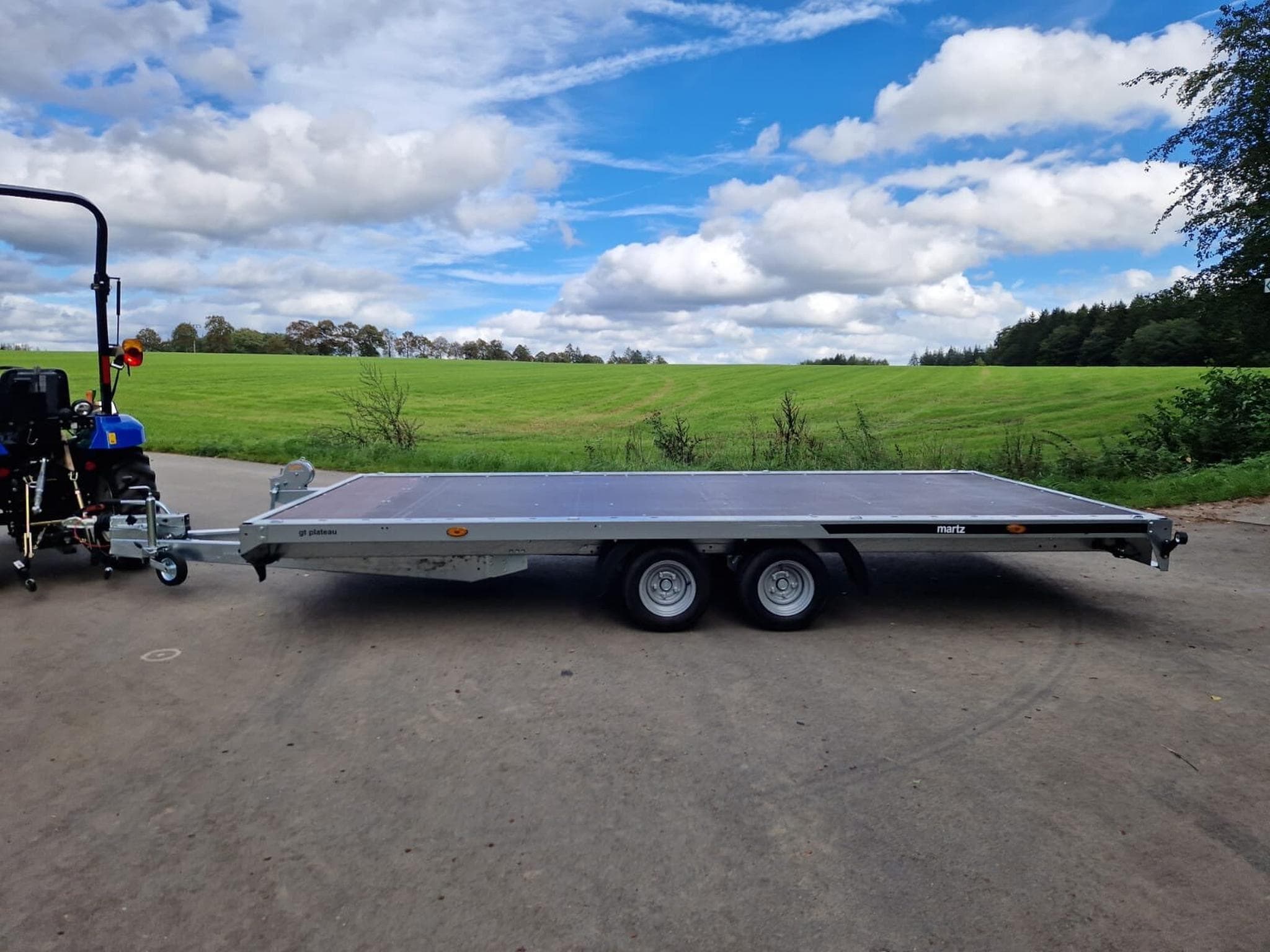 Remorque Porte-Voiture Plateau Martz GT Kippbar 4M80 (2025) - Foto 2