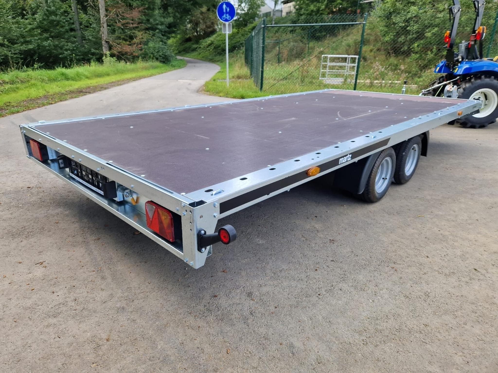 Remorque Porte-Voiture Plateau Martz GT Kippbar 4M80 (2025) - Foto 3