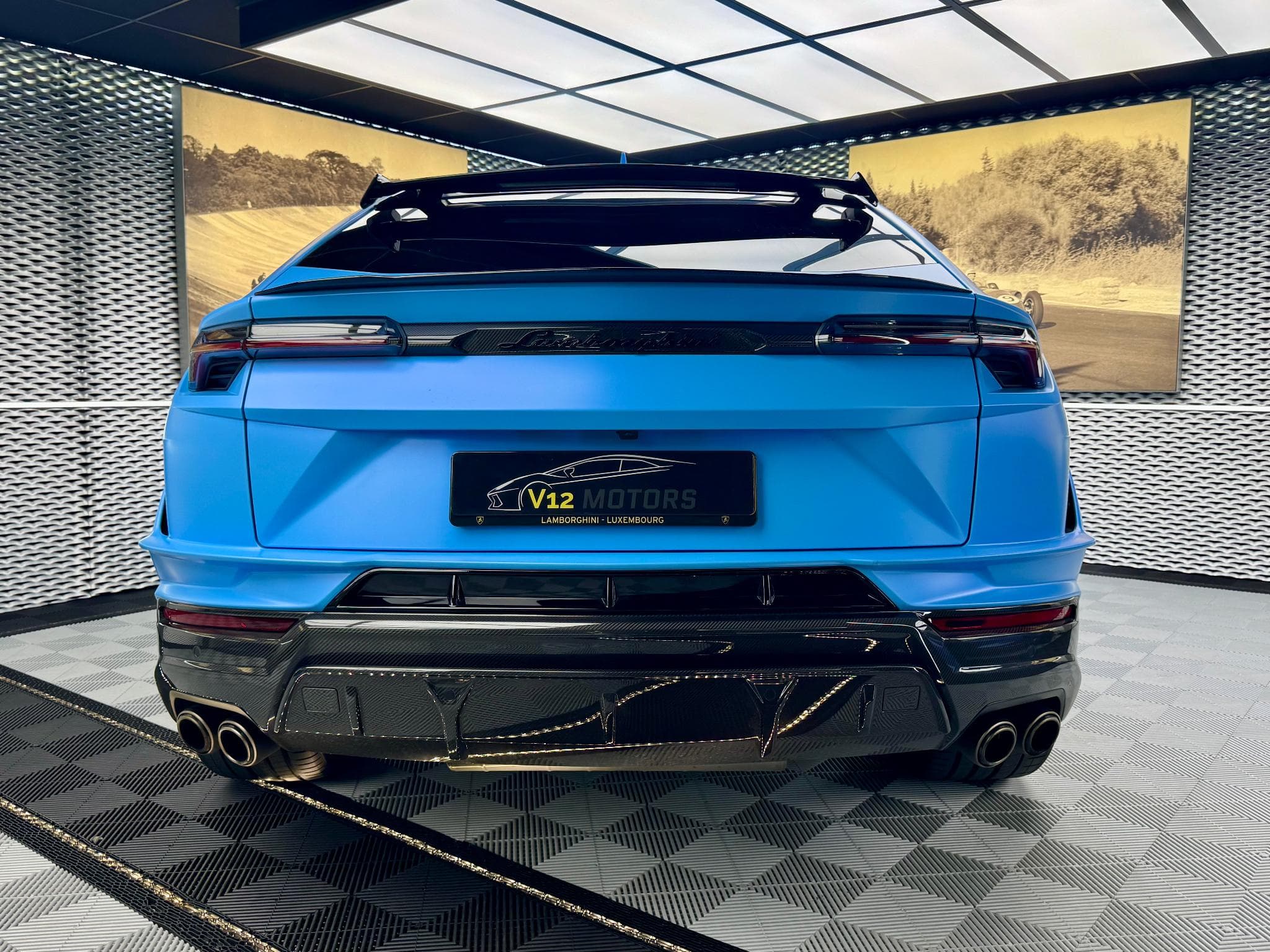 Lamborghini Urus Performante Bleu Cepheus Matt Full PPF (2024) - Photo 6