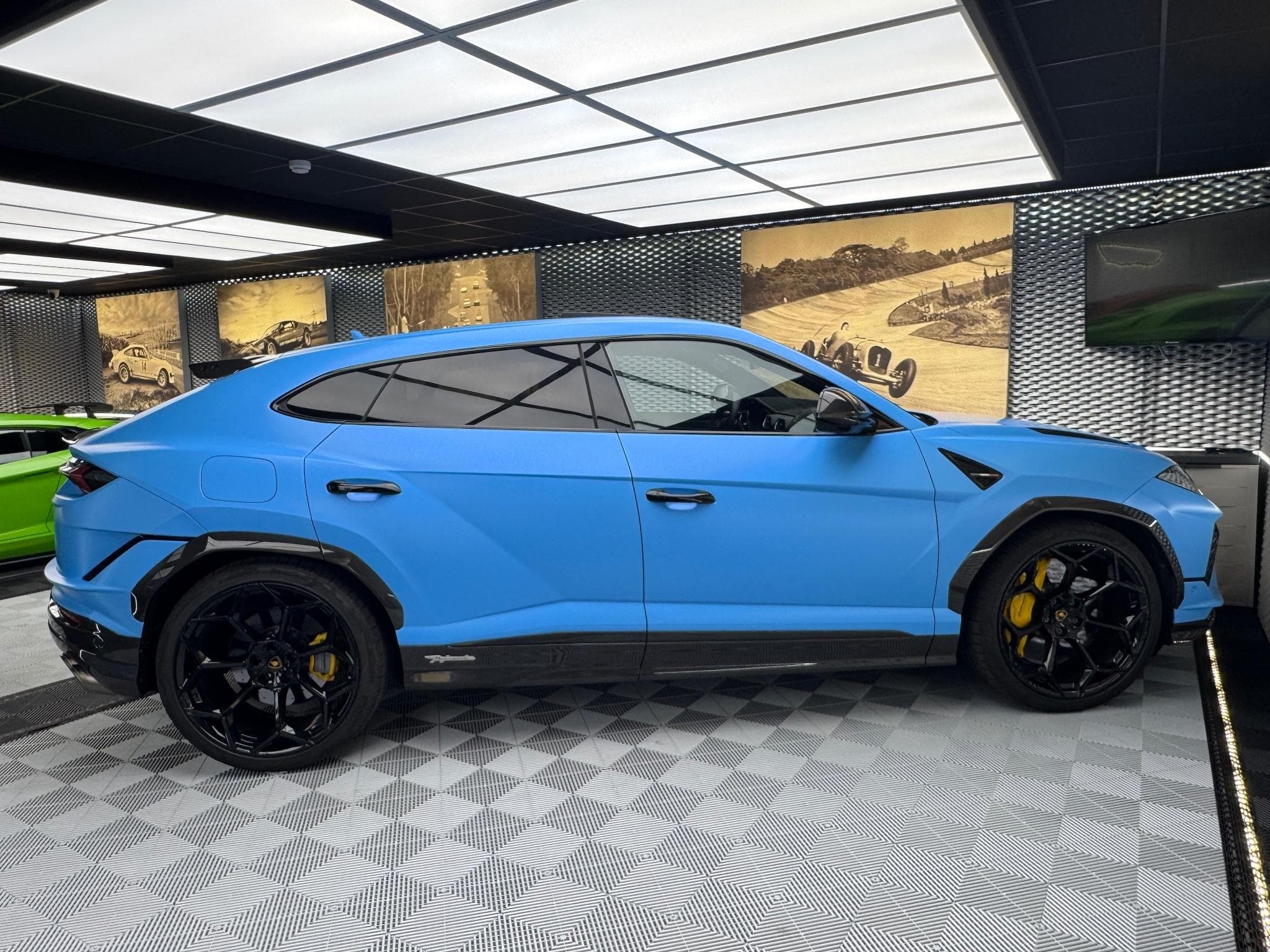 Lamborghini Urus Performante Bleu Cepheus Matt Full PPF (2024) - Photo 5
