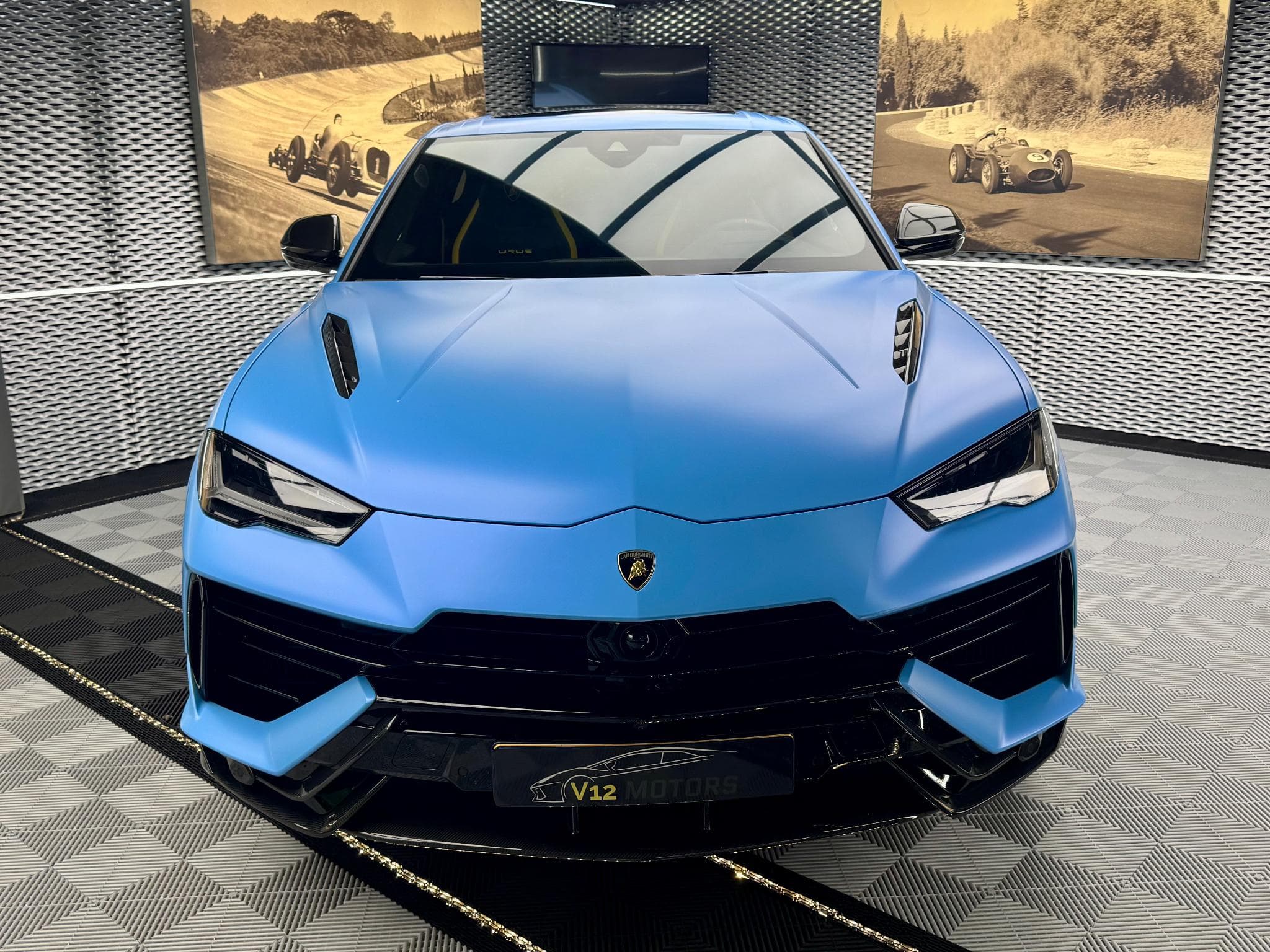 Lamborghini Urus Performante Bleu Cepheus Matt Full PPF (2024) - Photo 2