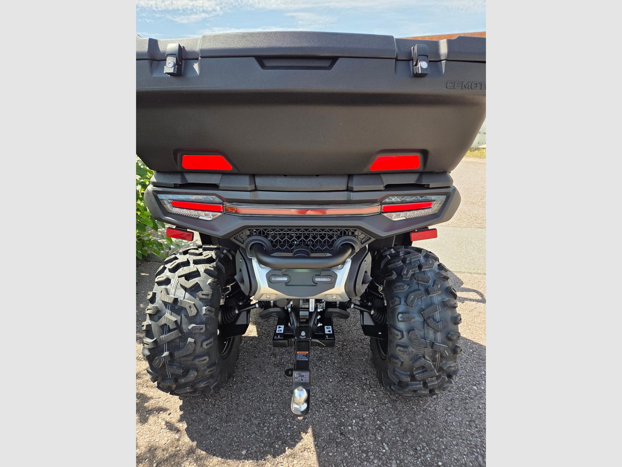 CF Moto CForce CFMOTO Cforce 800 ABS T3b 105KM/H SCHWARZ mit Koffer (2025) - Foto 5