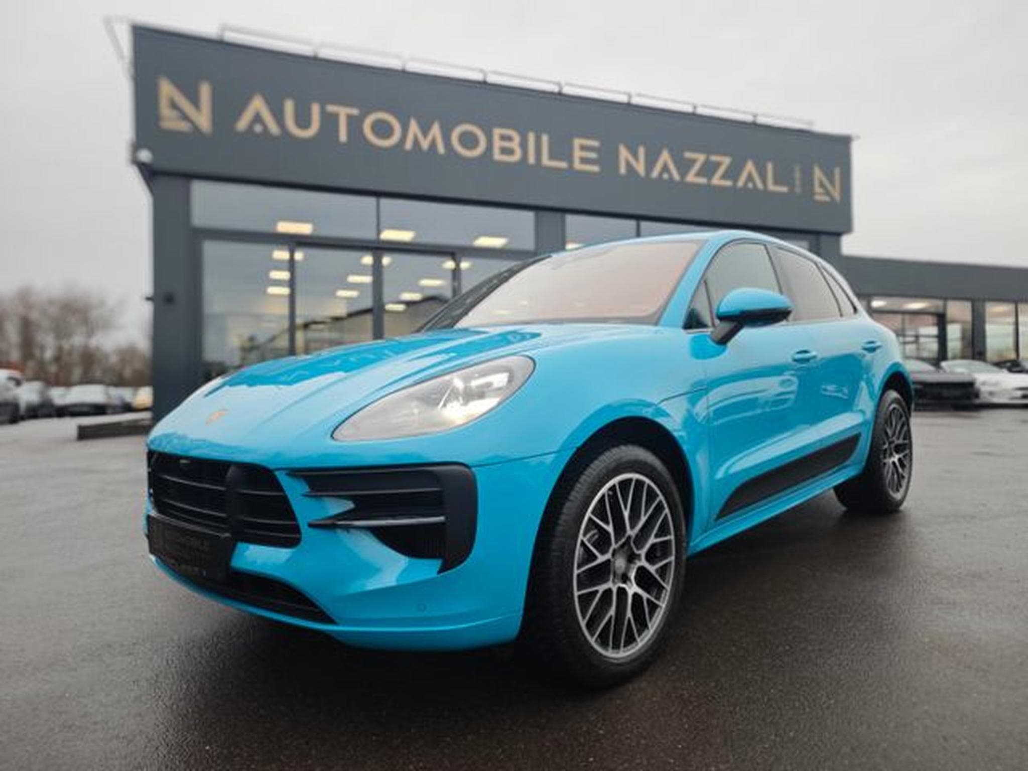 Porsche Macan MACAN S*PTS MIAMI BLUE*SPORT DESIGN*PASM*20.ZOLL (2019) - Photo 2